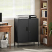 Armoire de rangement Gaia métallique verrouillable noire