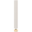 Lampadaire Alisouenne sur pied colonne bois contemporain beige