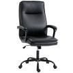 Chaise de bureau Avseor ergonomique accoudoirs rembourrés noir