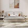 Dorec lot de 2 tables de chevet murales avec tiroir naturel
