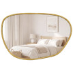 Miroir mural Favaay design organique effet bois naturel