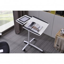 Table d'appoint informatique Pilo Blanche
