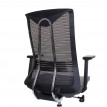 Chaise de bureau HWC-J53, chaise pivotante chaise de bureau, ergonomique similicuir ~ Gris