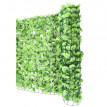 Brise-vue pour balcon N77, brise-vue pour balcon, terrasse, clôture ~ 500x150cm Leaf Light