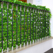 Brise-vue pour balcon N77, brise-vue pour balcon, terrasse, clôture ~ 500x150cm Leaf Light