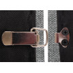 Canapé modulaire 3 places Canapé Lyon, tissu/textile ~ gris