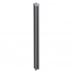 WPC poteau Sarthe-WPC brise-vue, poteau ~ 240cm, gris