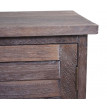 Meuble sous-vasque HWC-H20, meuble sous-vasque de salle de bain 60x65x31cm ~ shabby marron