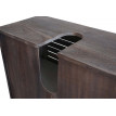 Meuble sous-vasque HWC-H20, meuble sous-vasque de salle de bain 60x65x31cm ~ shabby marron