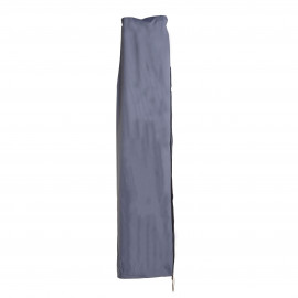 Housse de protection HWC pour parasol jusqu'à 4 m, housse avec fermeture éclair - bleu