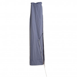 Housse de protection HWC pour parasol jusqu'à 4 m, housse avec fermeture éclair - bleu
