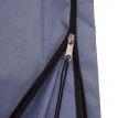 Housse de protection HWC pour parasol jusqu'à 4 m, housse avec fermeture éclair - bleu