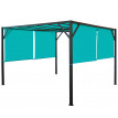 Couverture de remplacement pour toit de pergola Baia 4x4m - turquoise