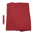 Toile pour parasol hotte de circulation HWC-A39, remplacement, 3x3m (Ø4,24m) polyester 2,8kg - bordeaux