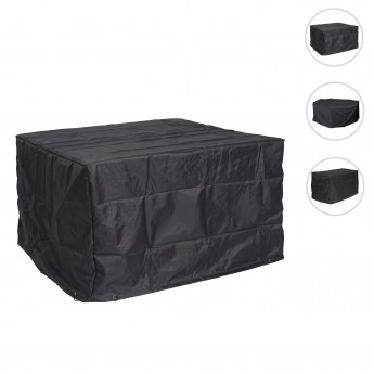 Housse HWC-J41, bâche de protection, ensemble de mobilier de jardin extérieur, anthracite - 75x180x120cm