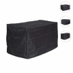 Housse HWC-J41, bâche de protection, ensemble de mobilier de jardin extérieur, anthracite - 75x180x120cm