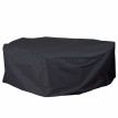 Housse HWC-J41, bâche de protection, ensemble de mobilier de jardin extérieur, anthracite - rond Ø 310cm