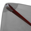 Toile pour gastronomie parasol en bois HWC-C57, carré 3x3m polyester 3kg - gris clair