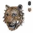 Crâne déco HWC-H41, trophée de tête en polyrésine, intérieur/extérieur - tête de gorille 34cm