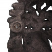 Crâne déco HWC-H41, trophée de tête en polyrésine, intérieur/extérieur - tête de gorille 34cm