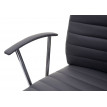 Chaise de bureau Cagliari, chaise pivotante, chaise de bureau, chaise de direction, cuir synthétique - gris