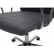 Chaise de bureau Cagliari, chaise pivotante, chaise de bureau, chaise de direction, cuir synthétique - gris
