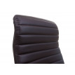 Chaise de bureau Cagliari, chaise pivotante, chaise de bureau, chaise de direction, cuir synthétique - brun
