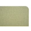 Paroi de séparation acoustique HWC-G75, Protection visuelle pour bureau, panneau, tissu - 65x60cm, vert