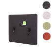 Paroi de séparation acoustique HWC-G75, Protection visuelle pour bureau,panneau, tissu - 65x60cm,marron-gris