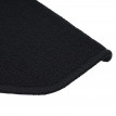 Lot de 15 tapis pour marches d'escalier HWC-G49,protection d'escalier,65x25cm-semi-circulaire,noir-anthracite