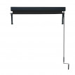 Store enrouleur vertical HWC-F42, store extérieur, Protection anti-UV 50 - 250x140 cm, anthracite