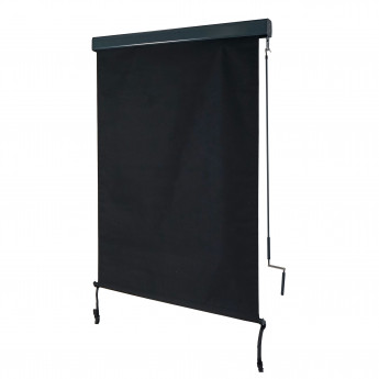 Store enrouleur vertical HWC-F42, store extérieur, Protection anti-UV 50 - 250x100 cm, anthracite