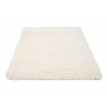 Tapis HWC-F69, shaggy, épais, poil long, tissu/textile, cotonneux, doux, 230x160cm - crème