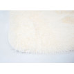 Tapis HWC-F69, shaggy, épais, poil long, tissu/textile, cotonneux, doux, 230x160cm - crème