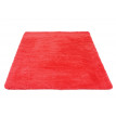 Tapis HWC-F69, shaggy, épais, poil long, tissu/textile, cotonneux, doux, 230x160cm - rouge