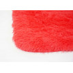 Tapis HWC-F69, shaggy, épais, poil long, tissu/textile, cotonneux, doux, 230x160cm - rouge
