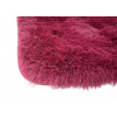 Tapis HWC-F69, shaggy, épais, poil long, tissu/textile, cotonneux, doux, 230x160cm - bordeaux