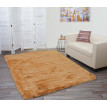 Tapis HWC-F69, shaggy, épais, poil long, tissu/textile, cotonneux, doux, 230x160cm - marron