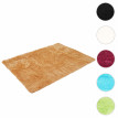 Tapis HWC-F69, shaggy, épais, poil long, tissu/textile, cotonneux, doux, 230x160cm - marron