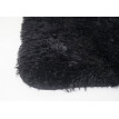 Tapis HWC-F69, shaggy, épais, poil long, tissu/textile, cotonneux, doux, 230x160cm - noir