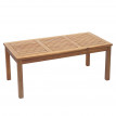 Garniture de jardin HWC-E99, ensemble canapé fauteuil, set de balcon, bois massif d'acacia, coussin crème