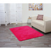 Tapis HWC-F69, shaggy, tapis de course à poils longs, tissu/textile doux et moelleux 160x120cm - pink