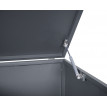 Enveloppement pour poubelle HWC-E83, box pour poubelle, revêtement, combinable, 120l - acier anthracite
