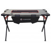 Bureau HWC-F11, table d'ordinateur, bureau de jeunesse, jeu en ligne, 120x75cm noir