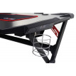 Bureau HWC-F11, table d'ordinateur, bureau de jeunesse, jeu en ligne, 120x75cm noir