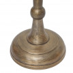 Bougeoir HWC-D81, chandelier, candélabre 5 branches aluminium 80cm massif 2,2kg - couleur: or antique