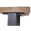Tabouret de fleurs HWC-A15, porte-fleurs, table à plantes, bois massif de sapin, rustique 48x36x32cm