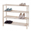 Meuble à chaussures HWC-B52 - 4 étagères