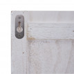 Portemanteau mural HWC-C89 avec tableau d'affichage, 91x60cm - blanc shabby