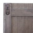 Portemanteau mural HWC-C89, HOME, 8 crochets, 91x60cm - brun shabby